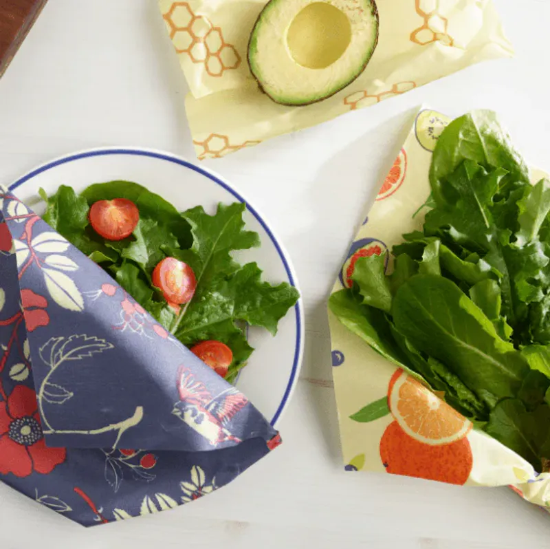 3pk medium bivoksark, Multi Print / Bee´s Wrap