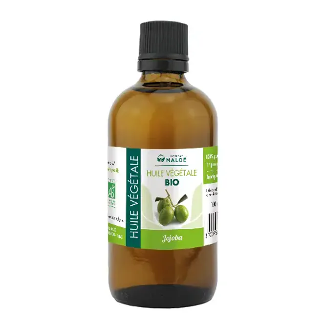 Hovedbilde Jojobaolje Økologisk 100 ml – Institut Maloé 