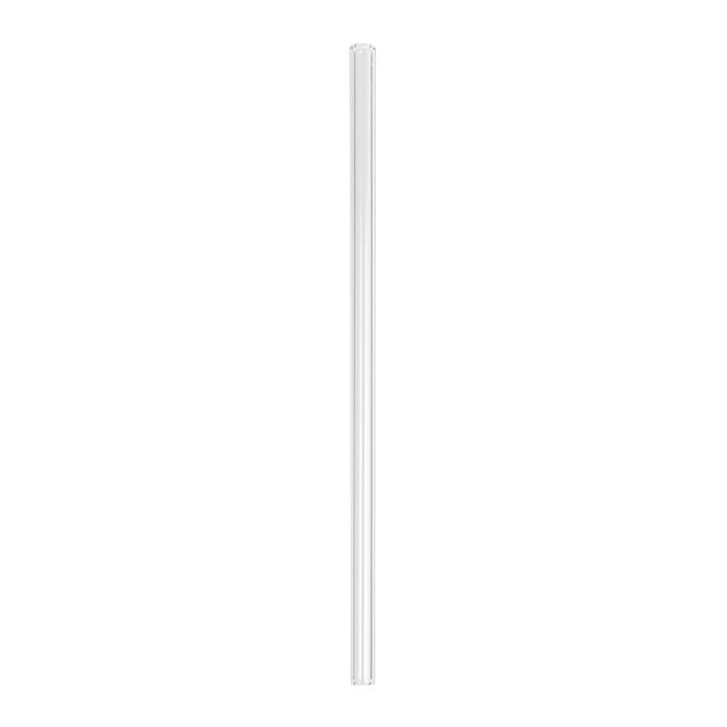Hovedbilde Rett sugerør i glass, Clear 20cm / Peach