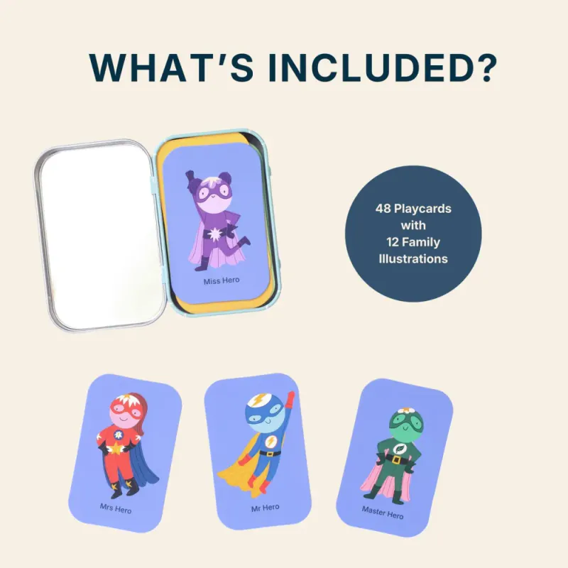 Happy Families Card Game | Cotton Twist | 