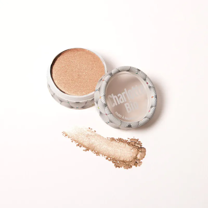 Økologisk øyenskygge, Light Gold 2.5g / Charlotte 