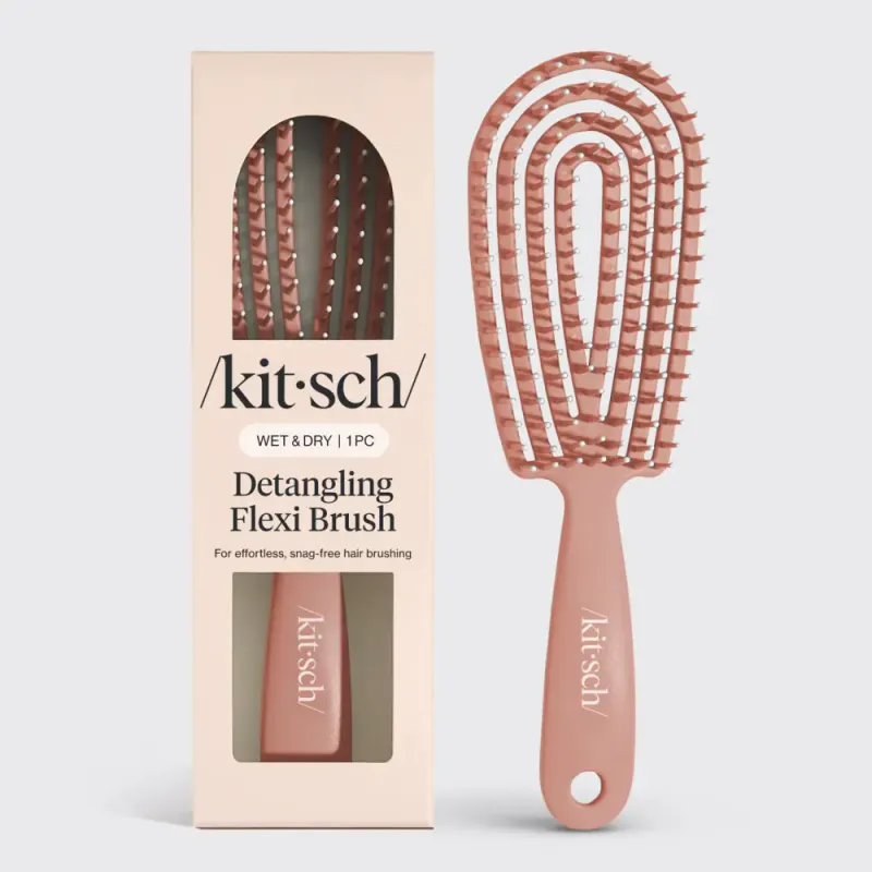 Detangling FLEXI Brush, Terracotta / Kitsch