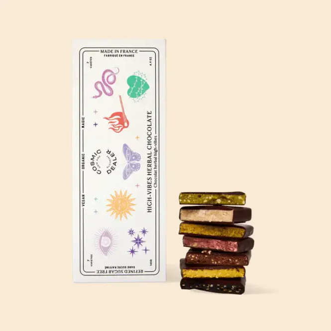 Hovedbilde Discovery Box: 7 Nut Butter Chocolates / Cosmic Dealer