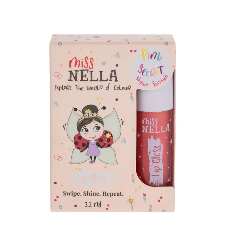 Pink Secret Lip Gloss 3.2ml / Miss Nella