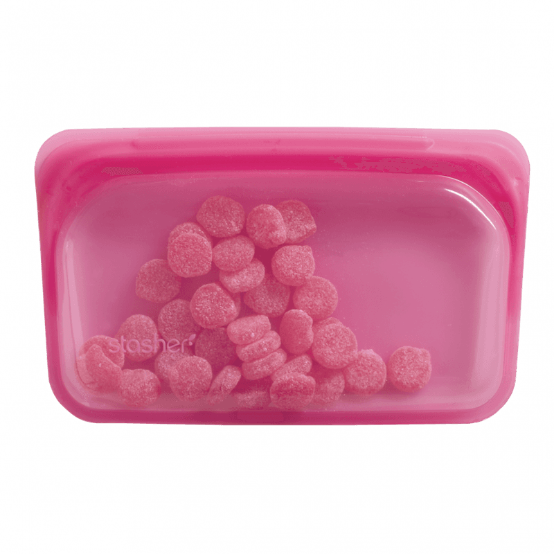 Stasher Snack, Raspberry / Stasher Bags