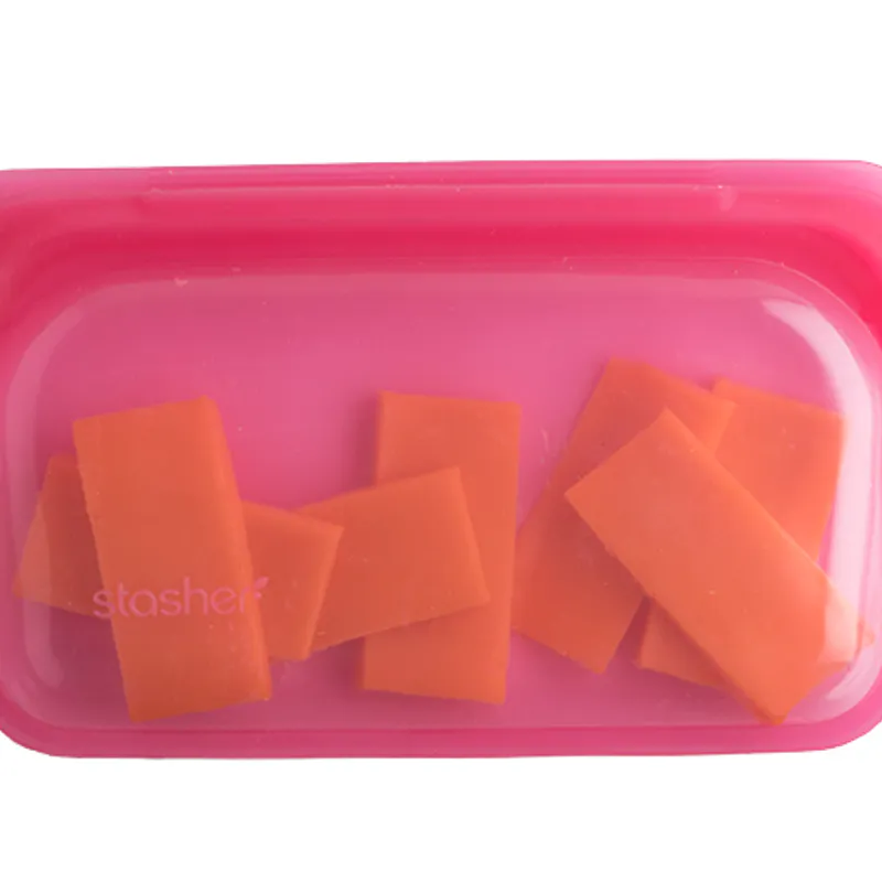 Stasher Snack, Raspberry / Stasher Bags