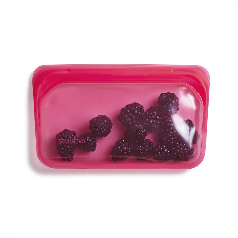 Stasher Snack, Raspberry / Stasher Bags