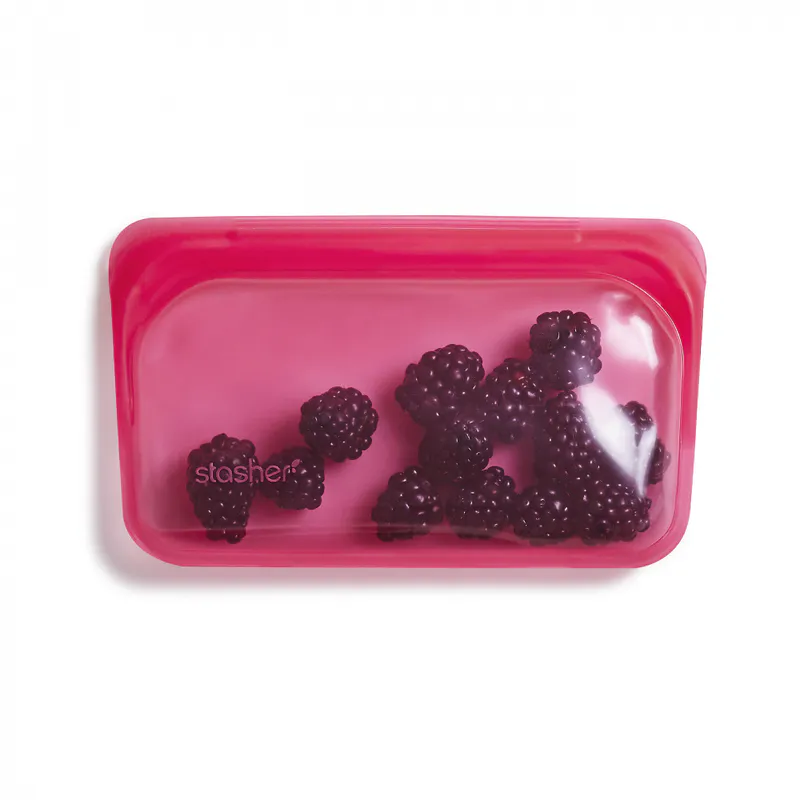 Stasher Snack, Raspberry / Stasher Bags