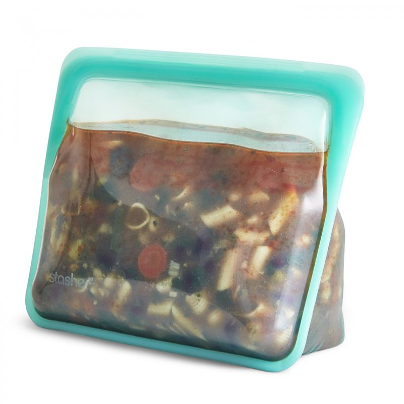 Stasher Stand-Up, Aqua / Stasher Bags