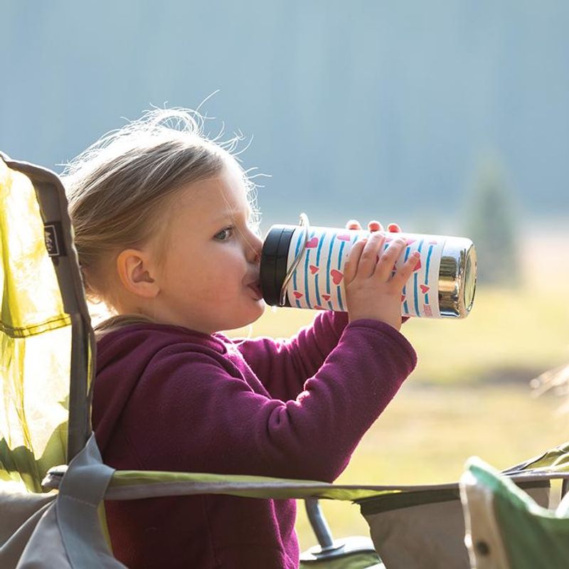 TKWide 355ml Twist Cap, Heart Stripes / Klean Kanteen