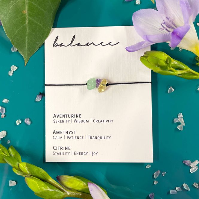 Hovedbilde Krystallarmbånd, Balance / by Molly&Izzie