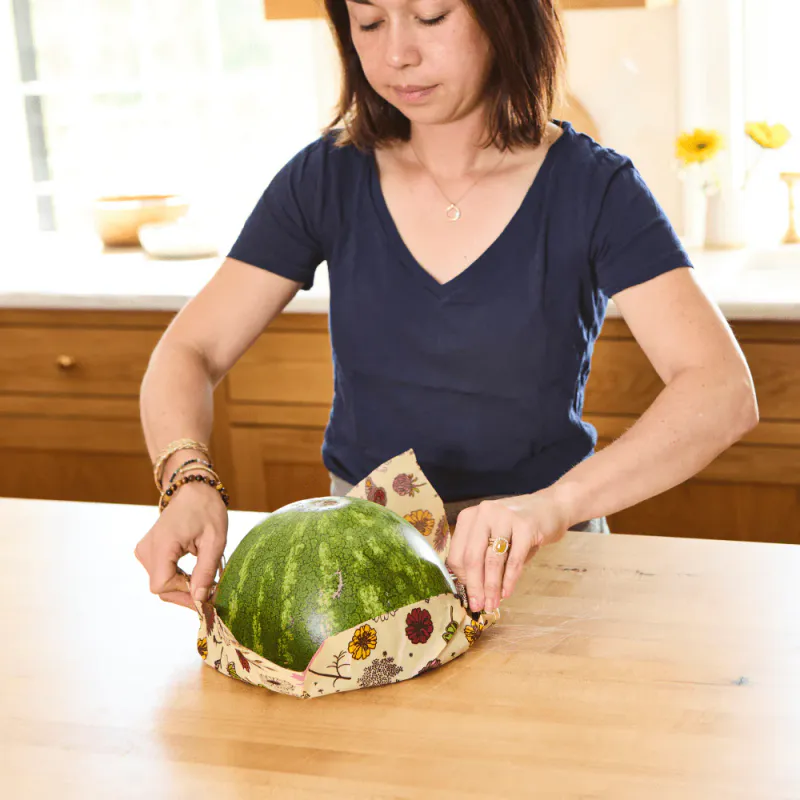 3pk bivoksark str. S,M,L - Ocean Print Assorted / Bee´s Wrap