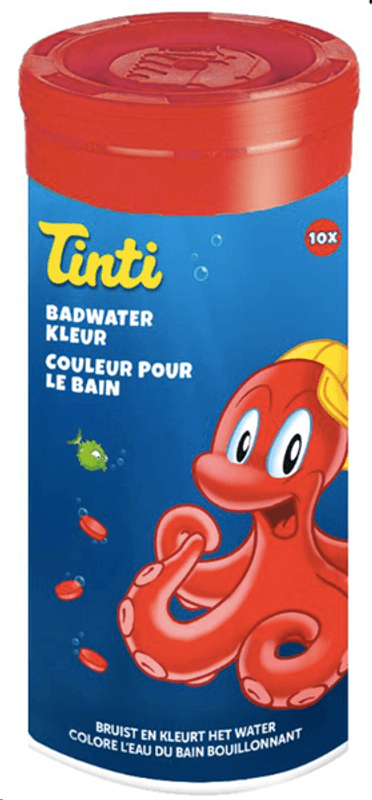 10pk fargepatroner, rød farge 10x4.5g / Tinti