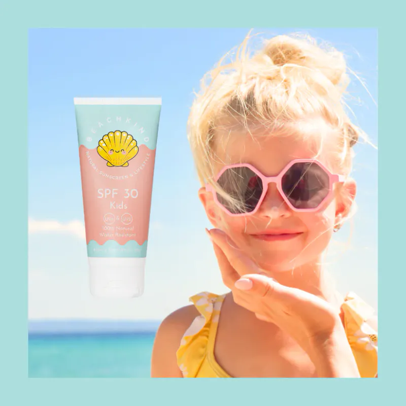 Natural Sunscreen SPF 30 Kids 100ml / Beachkind 
