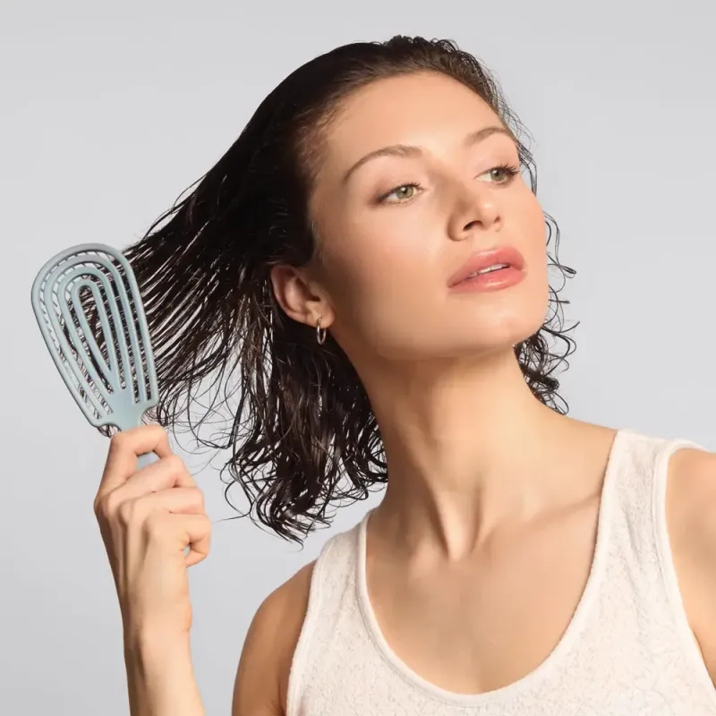 Detangling FLEXI Brush, Hazel Blue / Kitsch