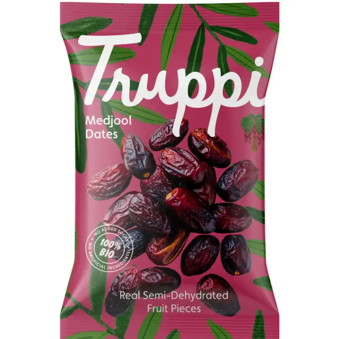 Hovedbilde Medjool Dates - tørkede, økologiske dadler 70g / Truppi  