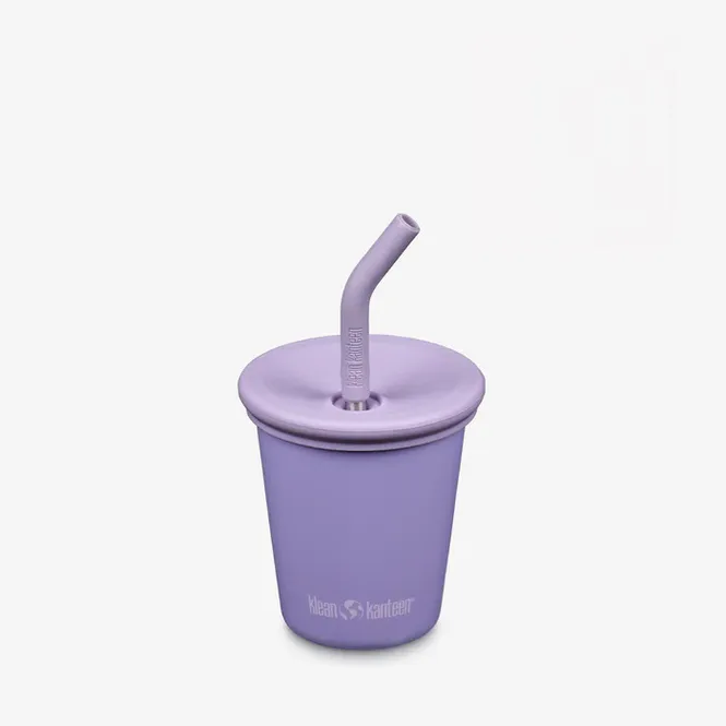 Hovedbilde Kid Cup Straw Lid 296 ml, Paisley Purple / Klean Kanteen