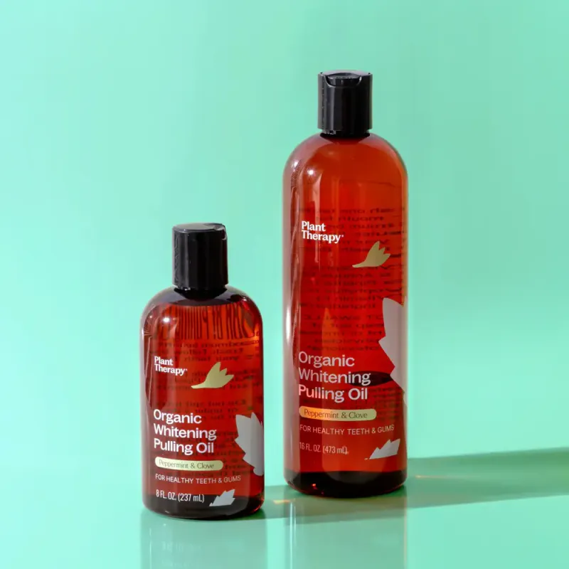 Organic Whitening Pulling Oil 237ml / Plant Therapy