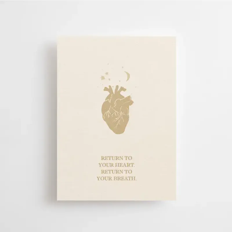 Return To Your Heart - Mini Card / Anna Cosma