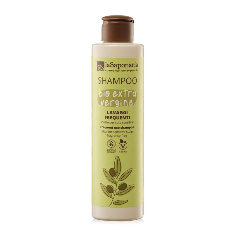Sensitive Shampoo, Extra Virgin 200ml / La saponaria
