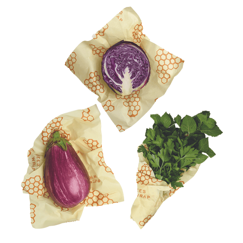 3pk bivoksark str.Large - Honeycomb / Bee´s Wrap