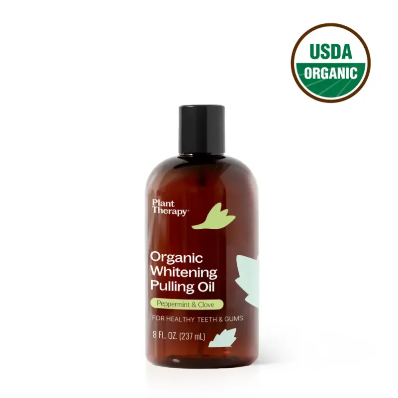 Organic Whitening Pulling Oil 237ml / Plant Therapy