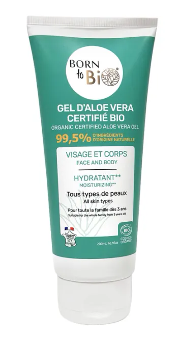 Hovedbilde Økologisk Aloe Vera Gel, 200ml / Born to Bio