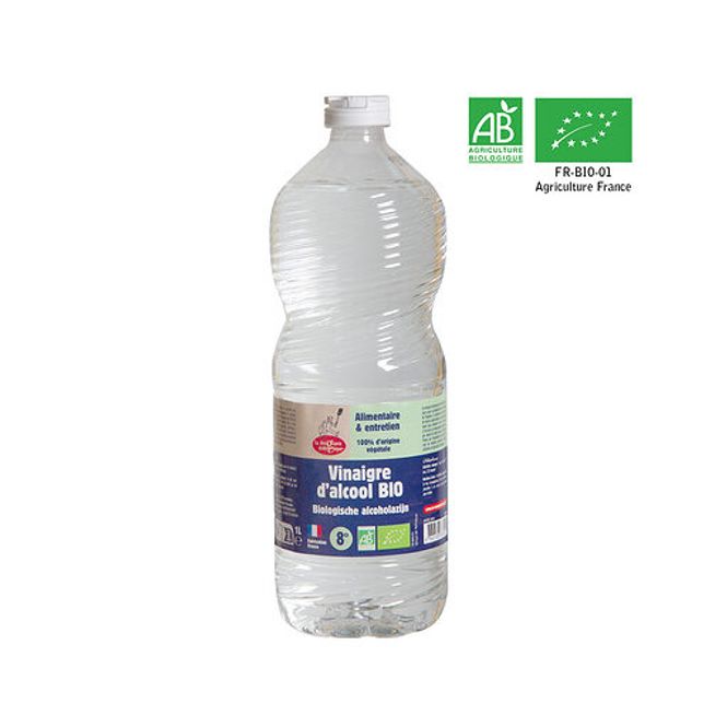 Hovedbilde Økologisk eddik 8% - 1 liter / La droguerie écologique