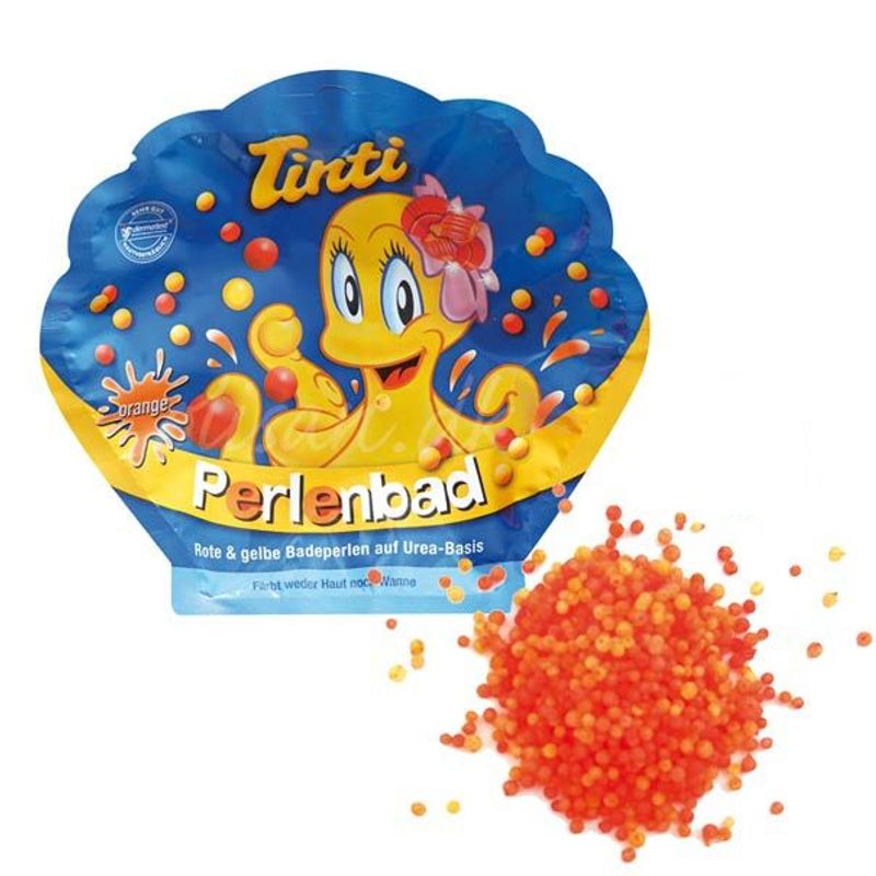 Kamskjell med badeperler 80g / Tinti