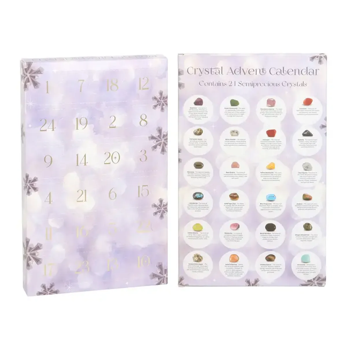24-Day Crystal Advent Calendar, Lys / Something Different