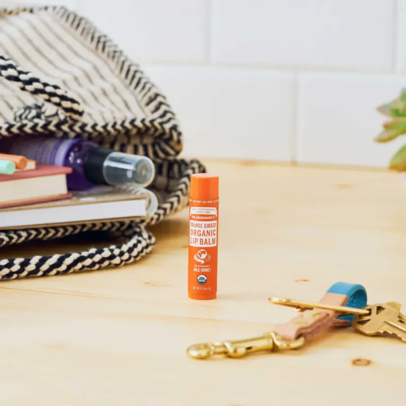 Orange-Ginger Lip Balm 4g / Dr Bronner´s