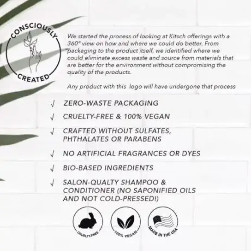 Shea Butter Nourishing Conditioner Bar 77g / Kitsch