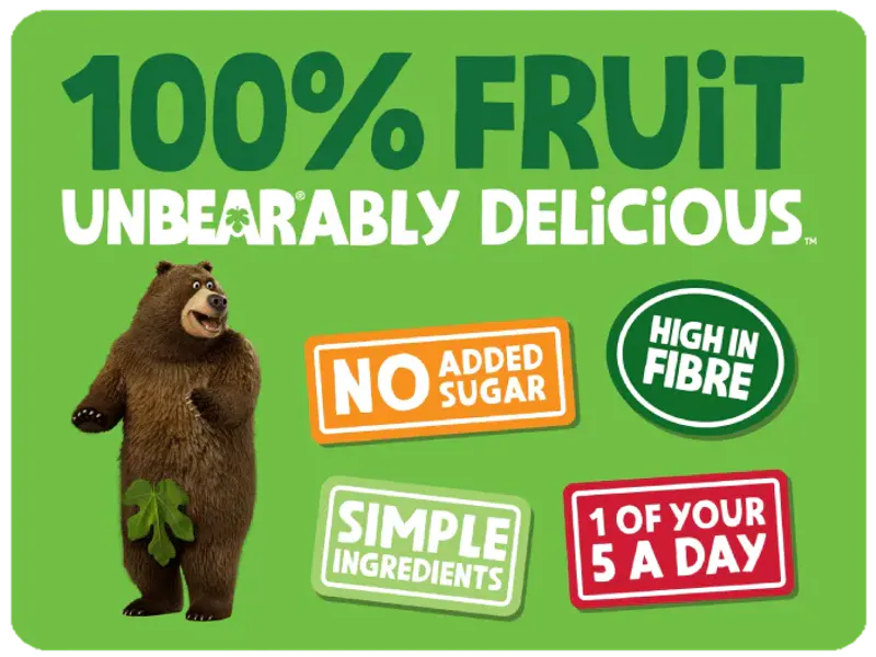 Berry Fruit Treasures 5 x 20g / BEAR
