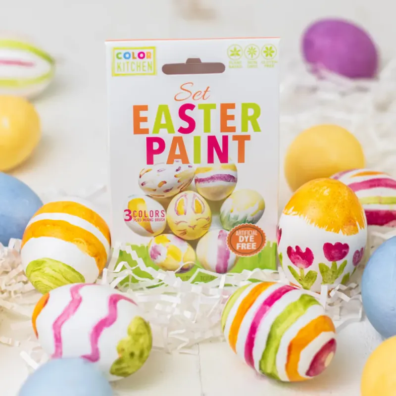 Natural Easter Paint Set - plantebasert maling til egg / Color Kitchen