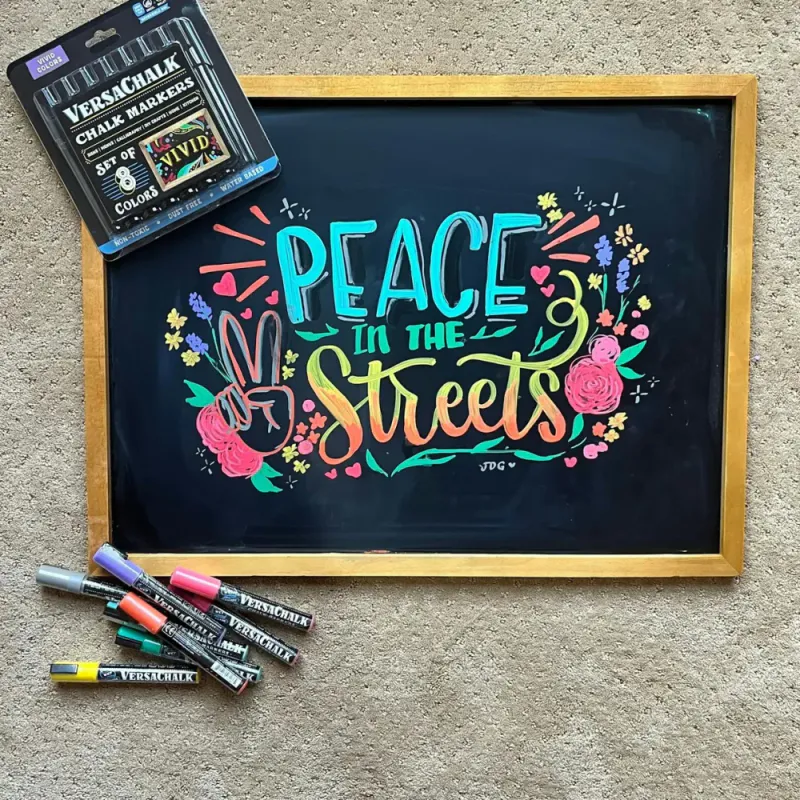 8pk krittpenn - Vivid Colors 5mm Bold Tip / VersaChalk