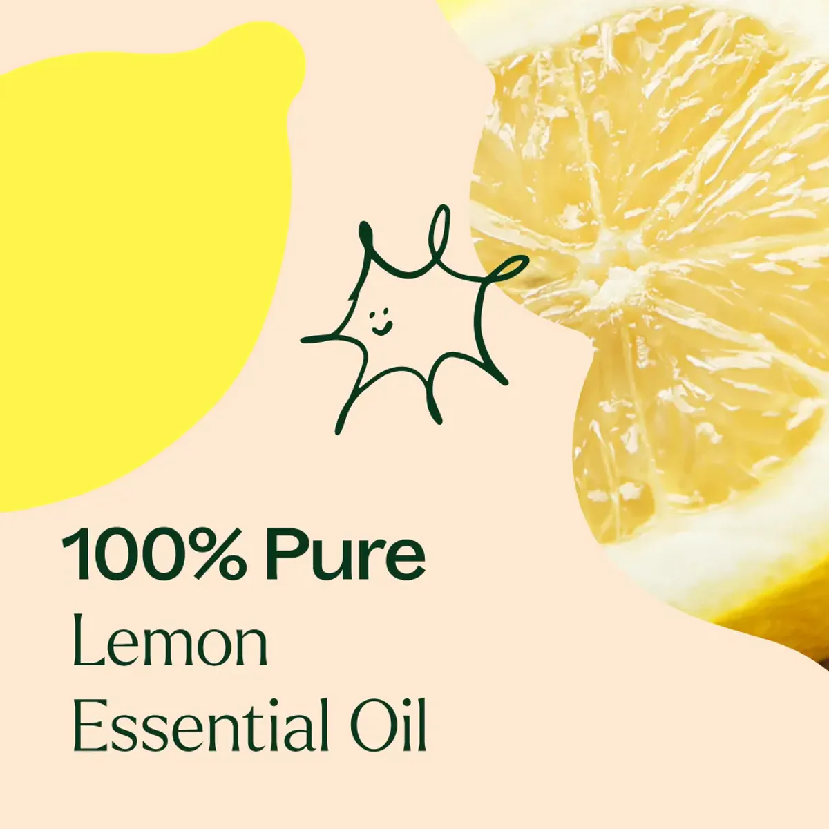 100ml Sitron eterisk olje, økologisk / Plant Therapy