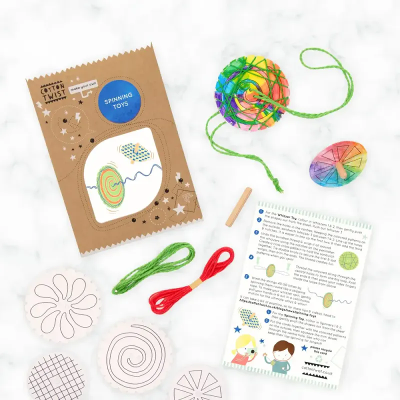 Spinning Toys - Spinner & Snurrebass / Cotton Twist
