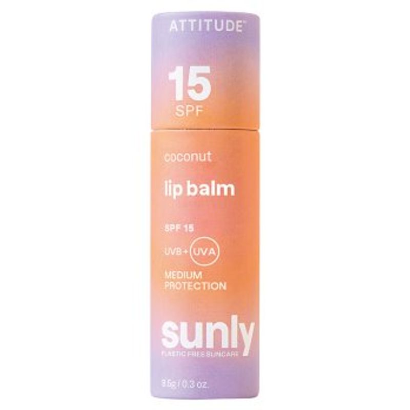 SPF15 Coconut Lip Balm 8.5 g / ATTITUDE