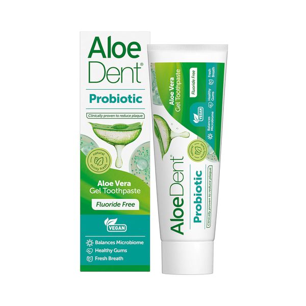 Hovedbilde Probiotic Aloe Vera Toothpaste - Fluoride Free 100ml / AloeDent