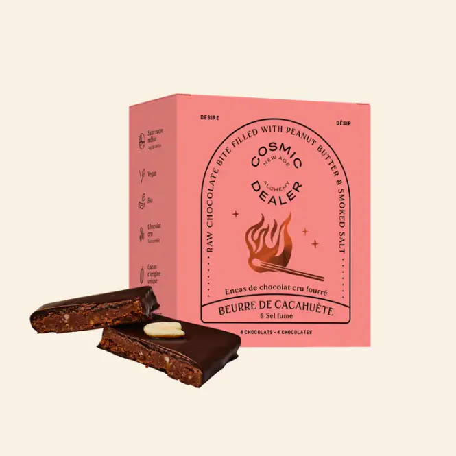 Hovedbilde 4x20g Nut Butter Chocolate: PEANUT BUTTER & SMOKED SALT