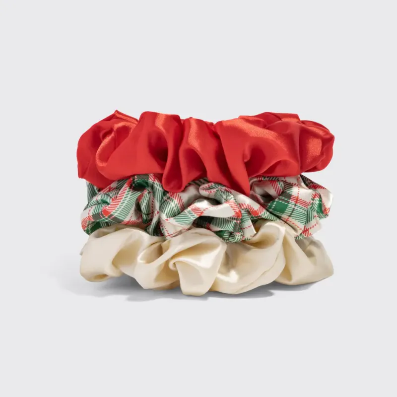 Julescrunchies i  sateng 7 stk, KITSCH