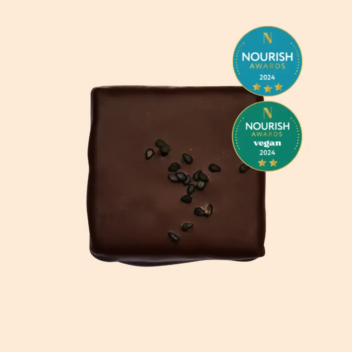 Nut Butter Chocolate: BLACK SESAM & CHAI 20g / Cosmic Dealer
