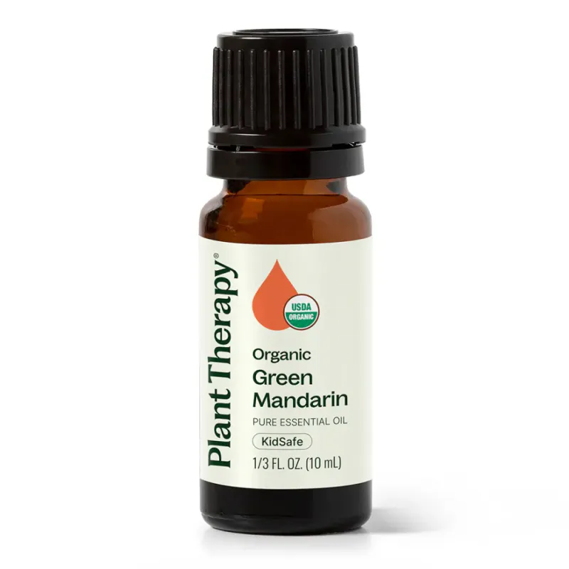 Green Mandarin eterisk olje 10ml, økologisk / Plant Therapy
