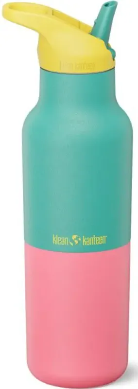 473ml Rise Vacuum Classic Flip Seal, Turquoise Kaleidoscope / Klean Kanteen