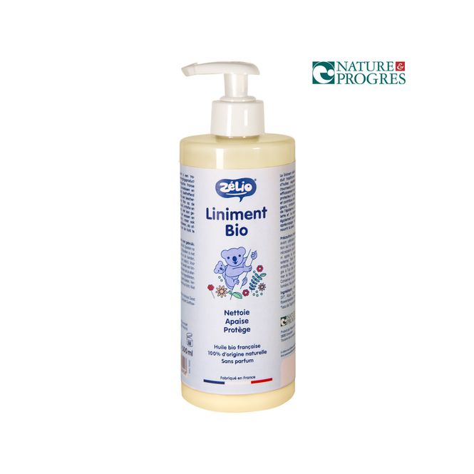 Hovedbilde 500 ml økologisk stellekrem uten duft - Liniment / Zélio