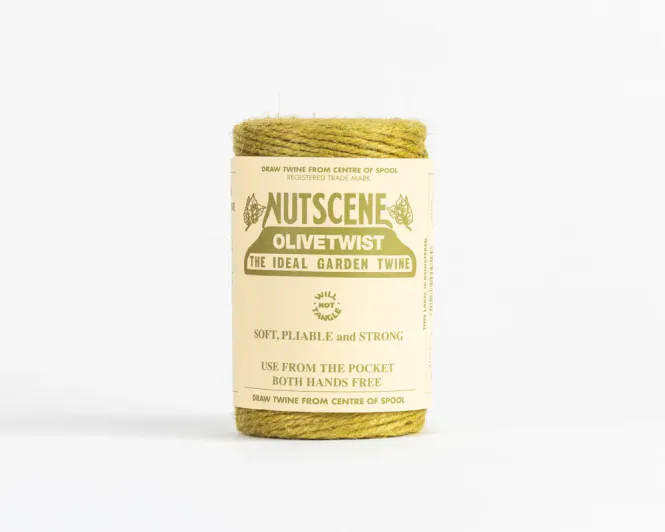 Hovedbilde Hyssing i jute 110m, Olive /  Nutscene Twines Ltd