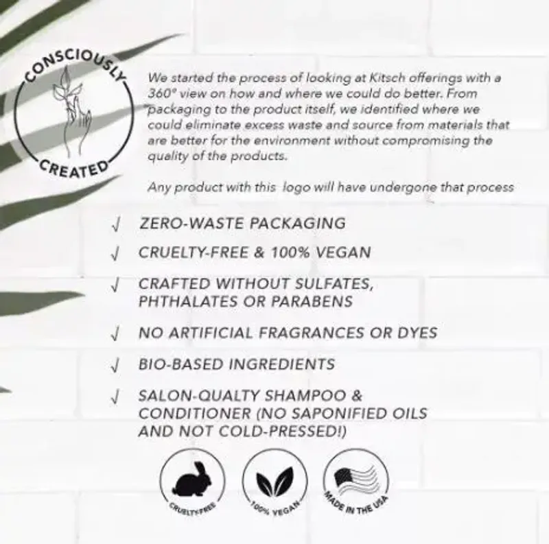 Coconut Oil Deep-Moisturizing Conditioner Bar 77g / Kitsch