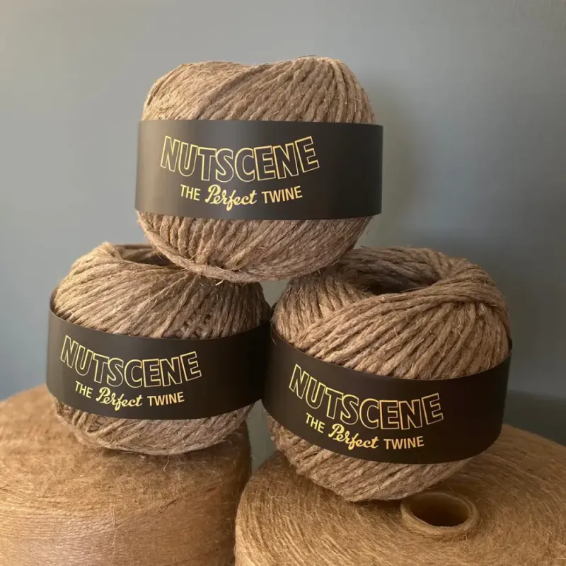 Rustikk linhyssing - The Perfect Garden Twine /  Nutscene Twines Ltd