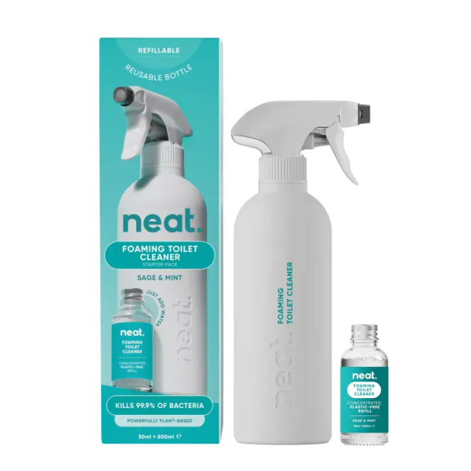 Hovedbilde Startpakke antibakteriell toalettrens, Mint & Sage / Neat