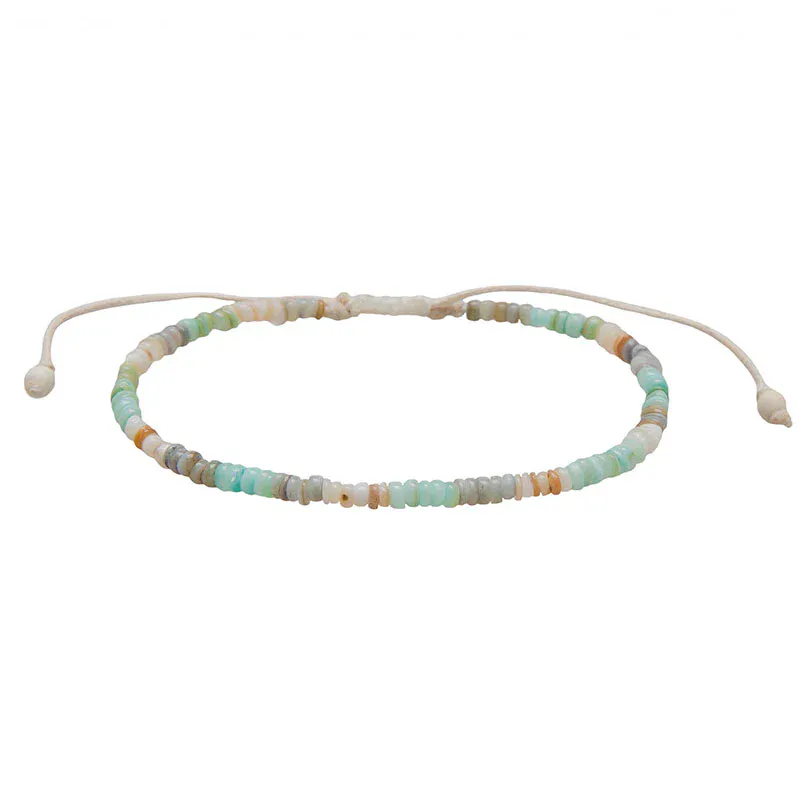 Pismo Mini Puka Anklet - ankelsmykke / Lotus & Luna